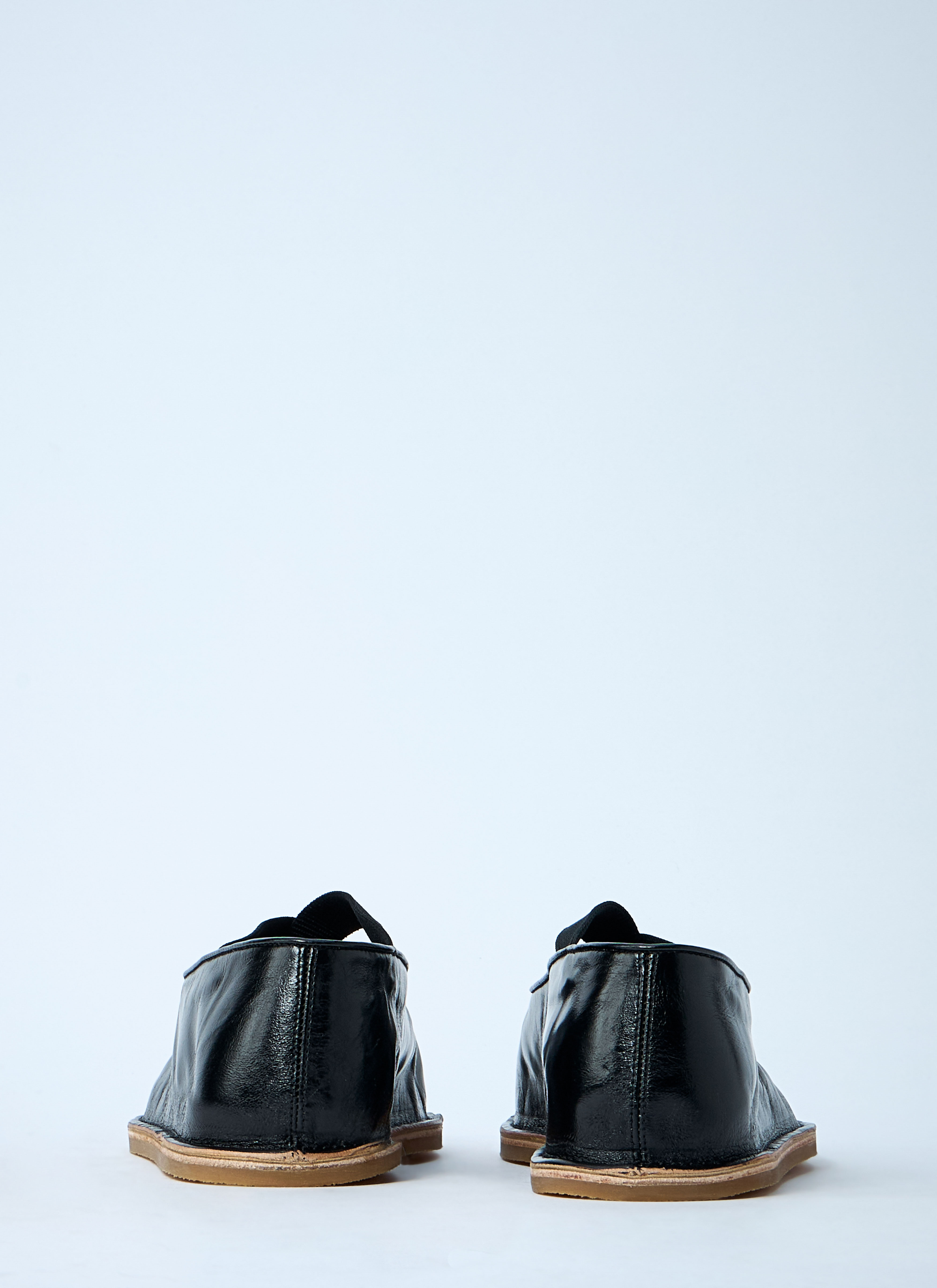 Leather Slip-On Shoes - 5