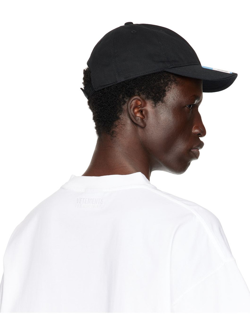 Black My Name Sticker Cap 3