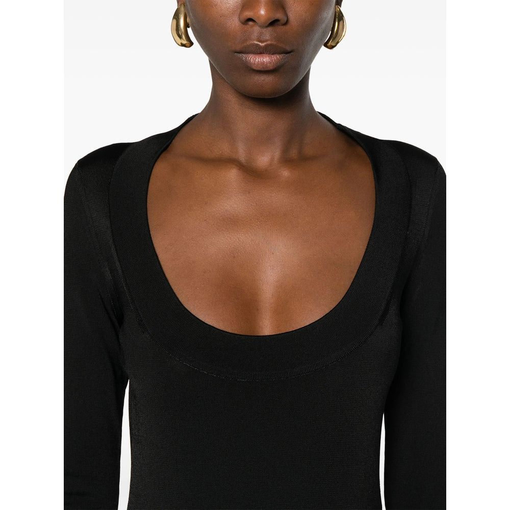 Saint Laurent Black Dresses - Evening Dresses Women - 3