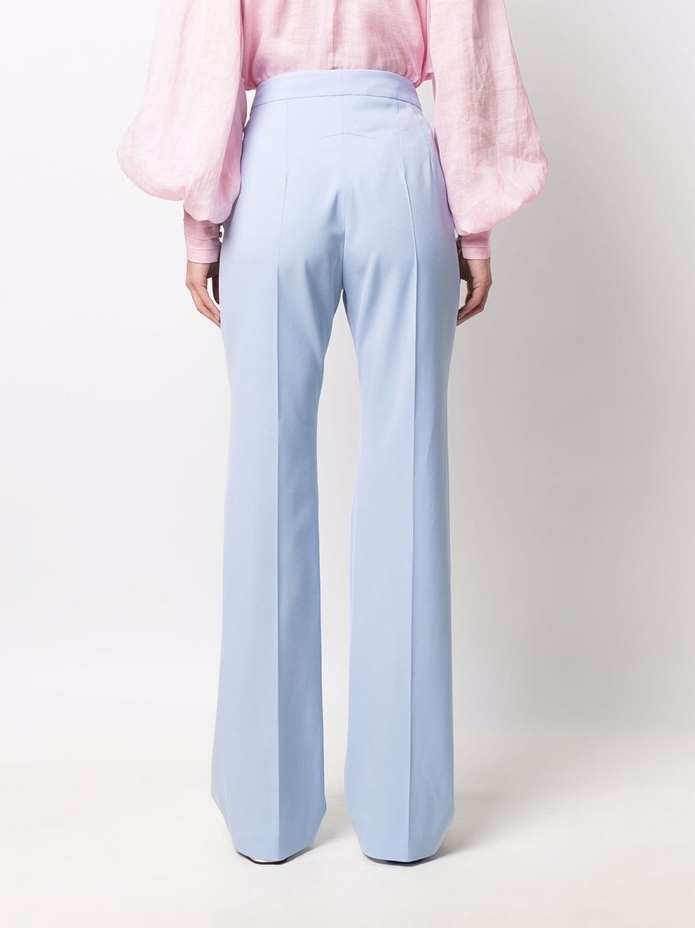 high-waisted palazzo pants - 4