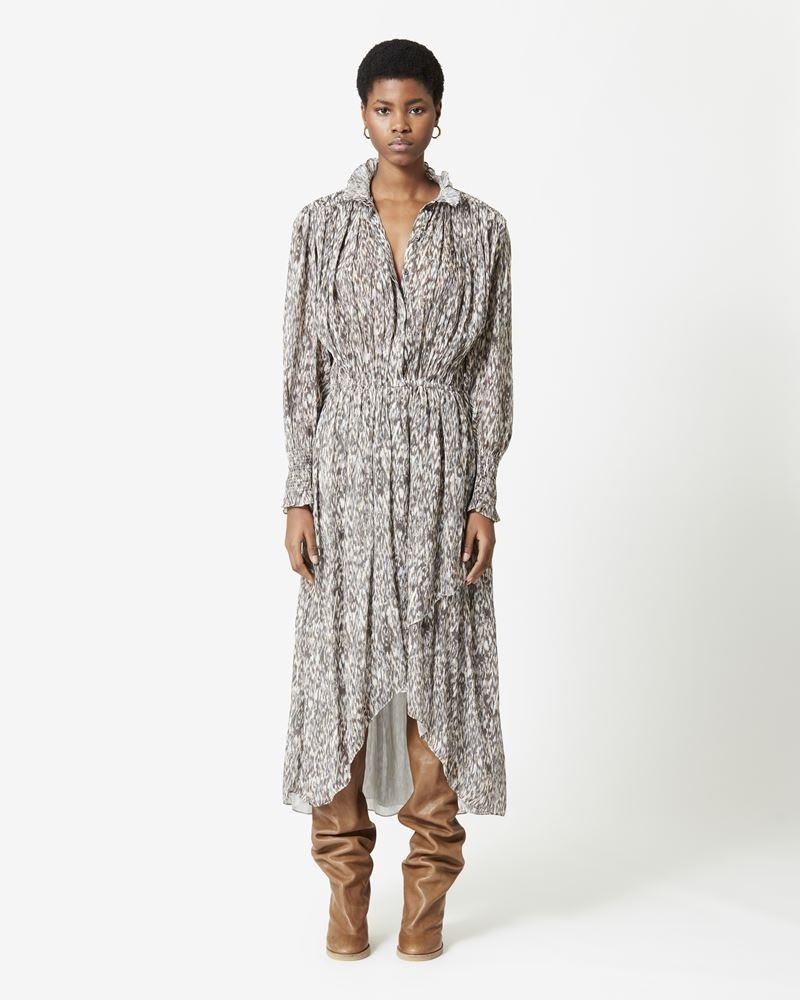 DALOA PRINTED MAXI DRESS - 2