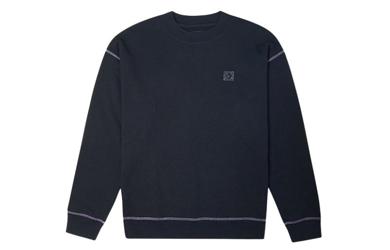 Converse Renew Graphic Crewneck Sweatshirt 'Black' 10021574-A01 - 1