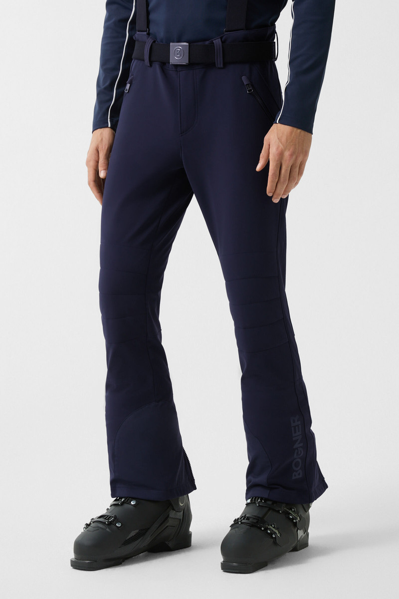 Curt softshell ski pants in Navy blue 2