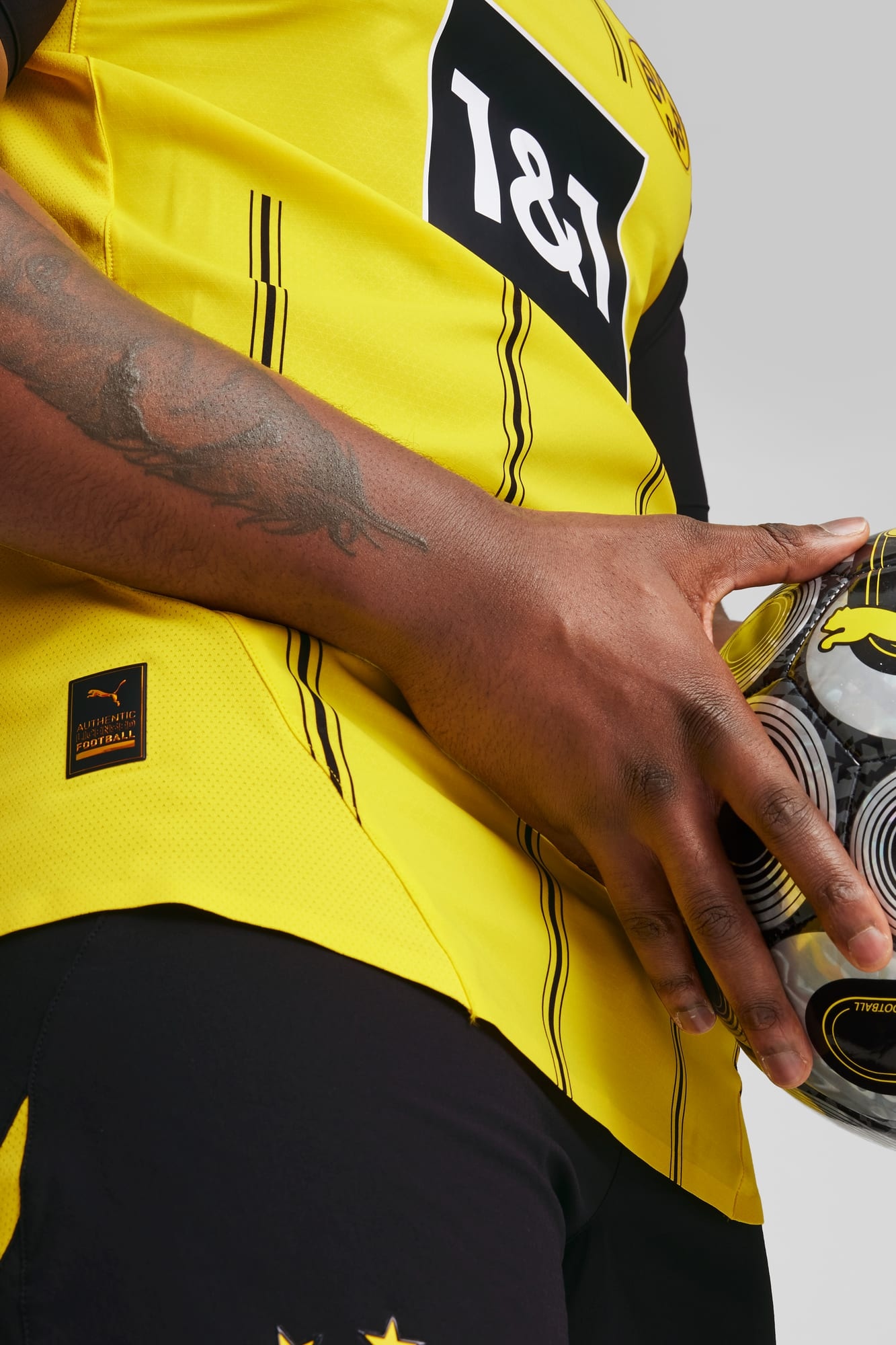 Borussia Dortmund 24/25 Men's Authentic Home Soccer Jersey - 4