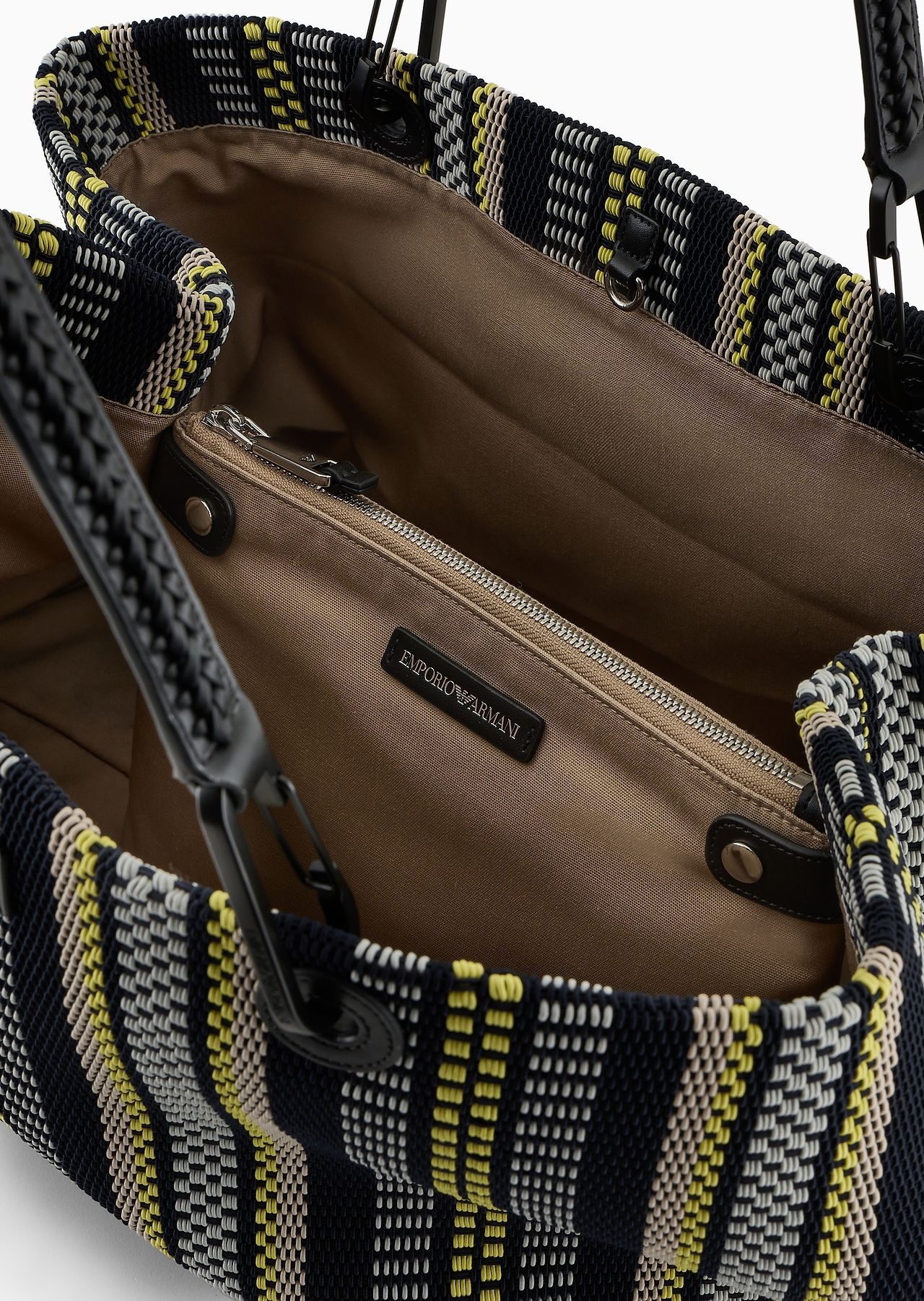 MyEA large basketweave shopper bag - 4