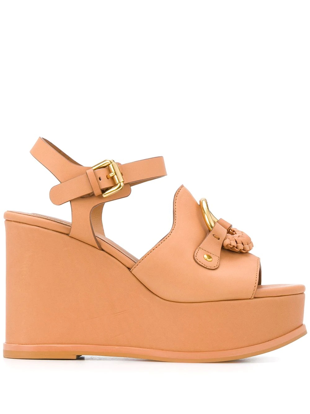 front ring wedged sandals  - 1