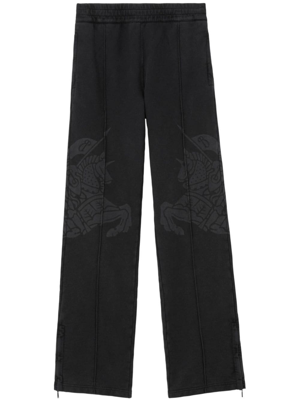 EKD-print cotton track pants - 1