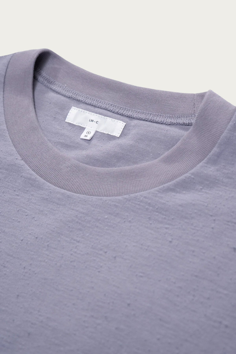 LADY WHITE CO. Nep T-Shirt - Lilac Grey outlook