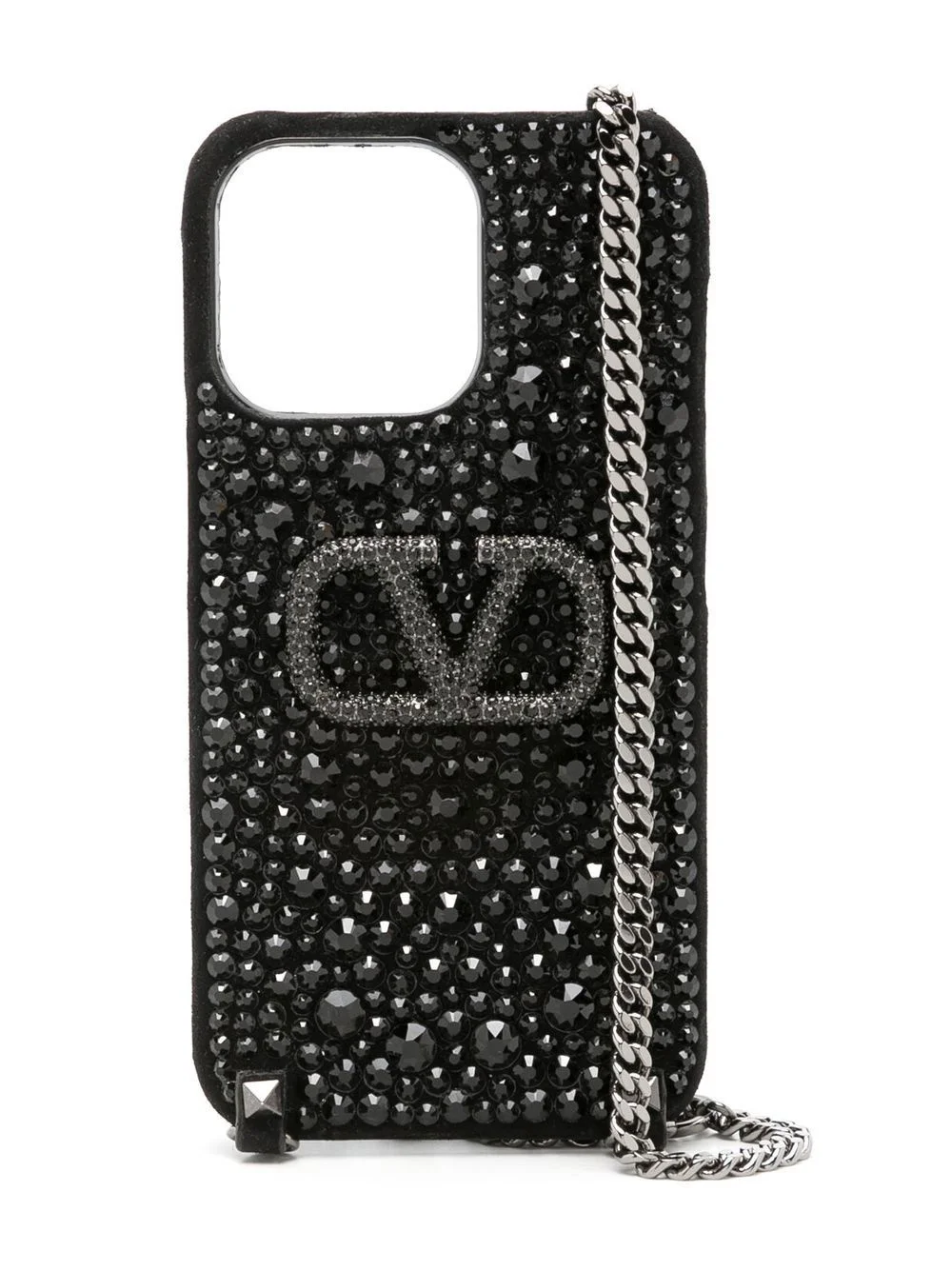 signature V-plaque iPhone case - 1