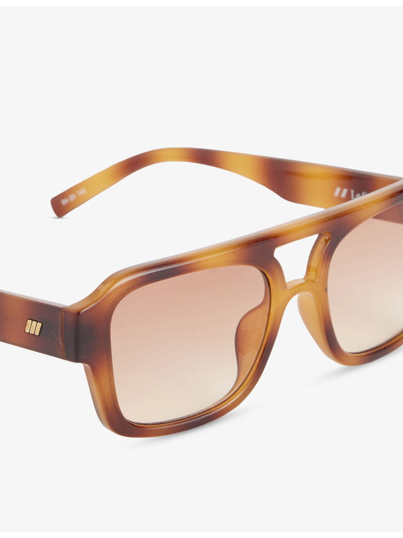 Le Specs Subzero Aviator-Frame Acetate Sunglasses outlook