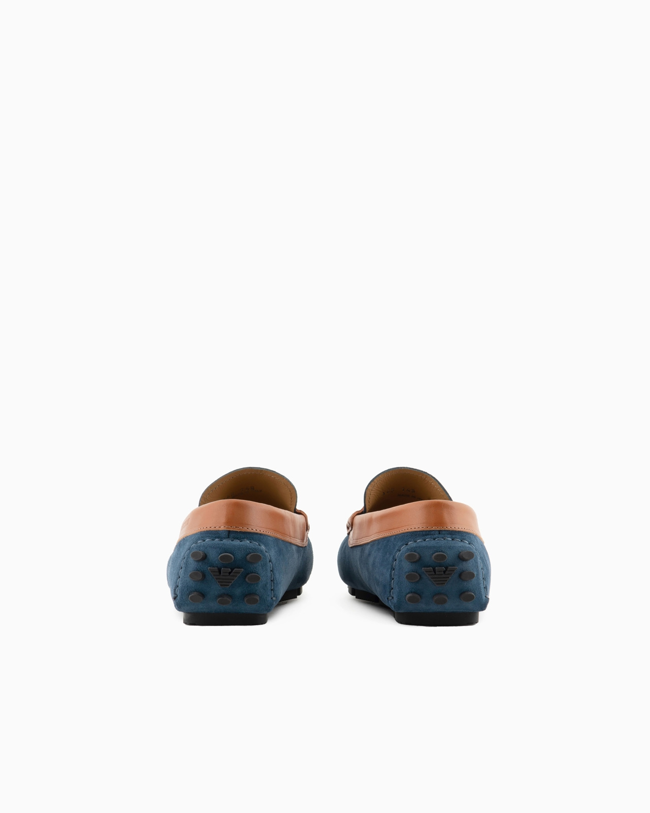 Crust leather driving loafers - 4
