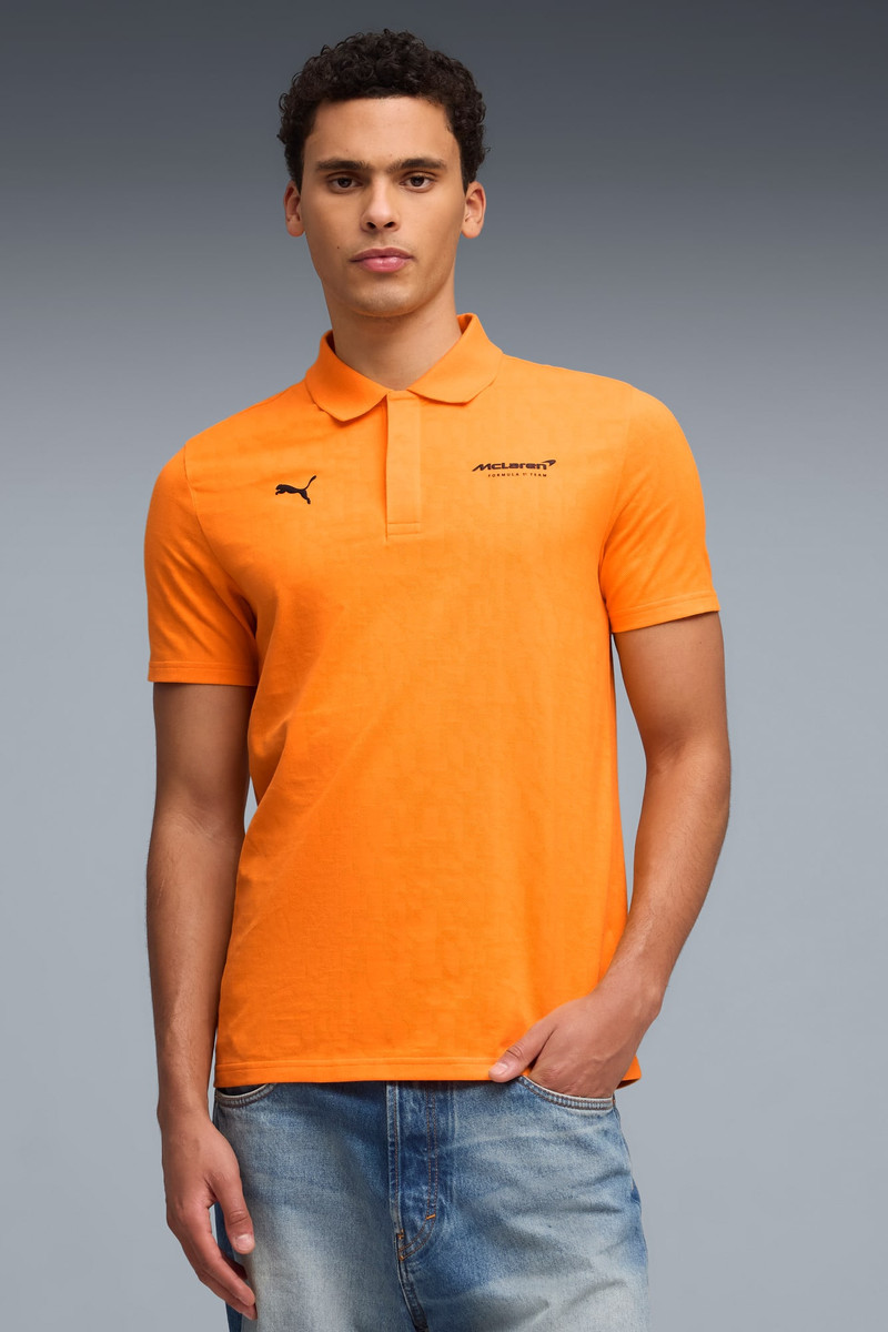 PUMA McLAREN RACING Men's Jacquard Polo outlook