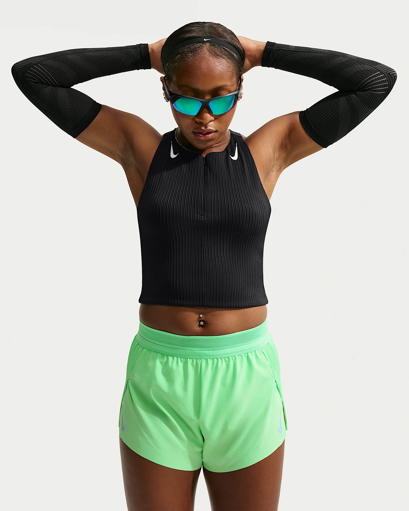 Nike AeroSwift Women's Dri-FIT ADV Cropped Running Tank Top - 1