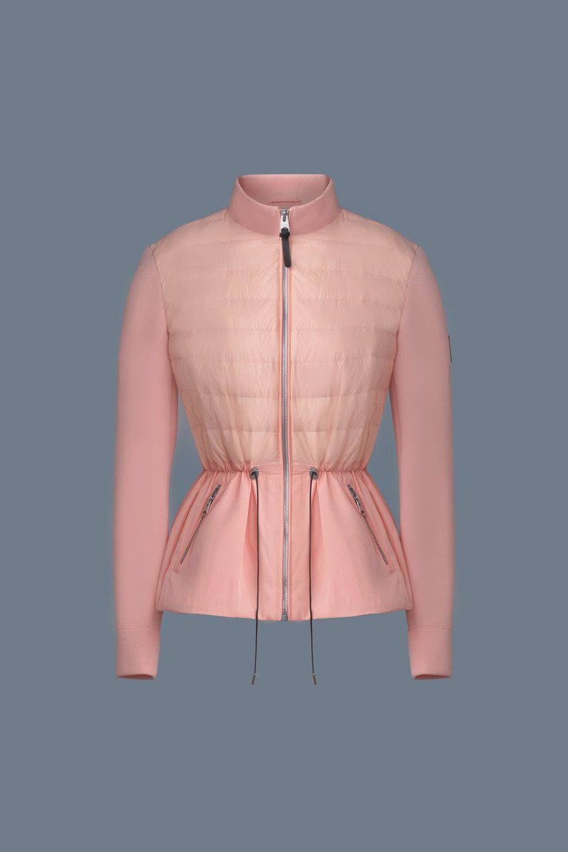 MACKAGE JOYCE Hybrid jacket with peplum outlook