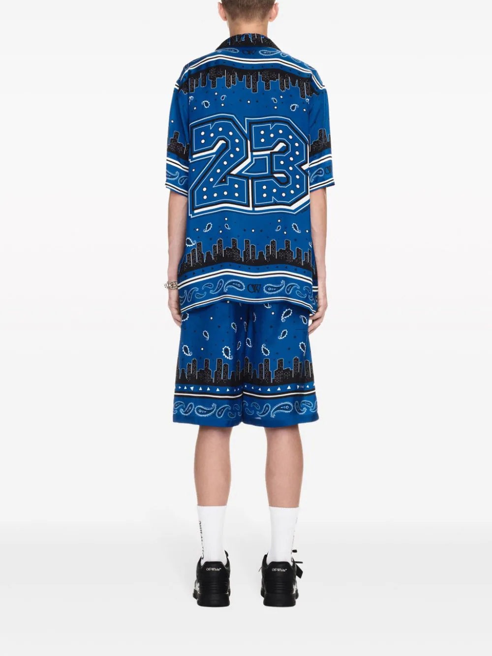 BANDANA PAISLEY-PRINT SHORTS - 3