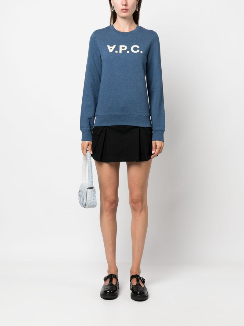 A.P.C. Viva logo cotton sweatshirt outlook