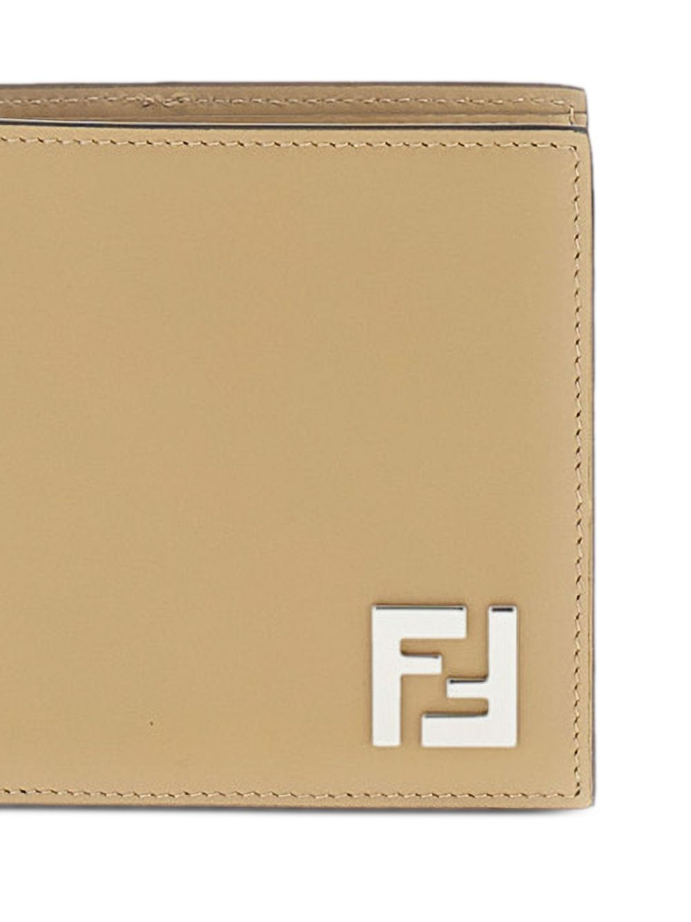 FF logo leather wallet - 4