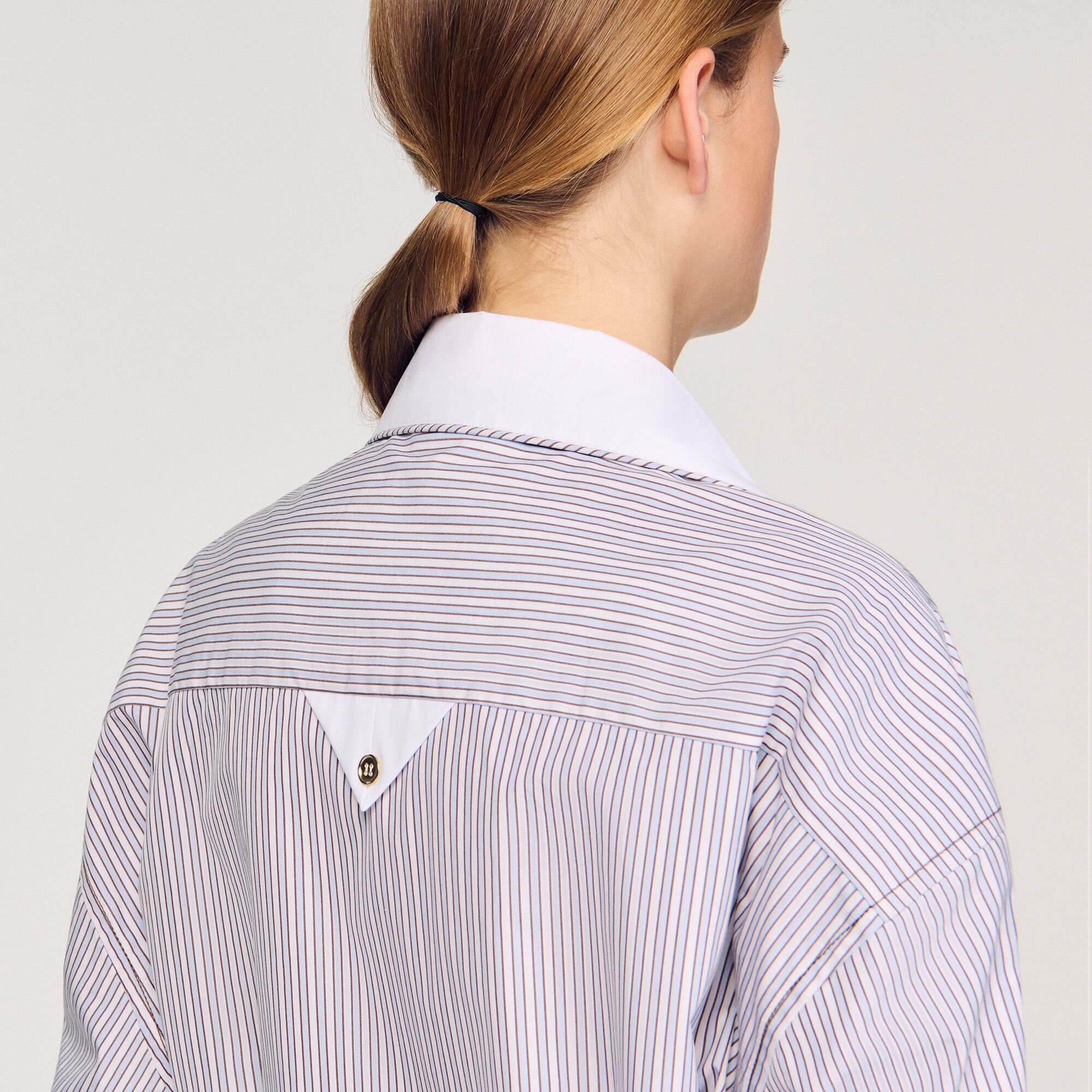 OVERSIZED STRIPED SHIRT - 3