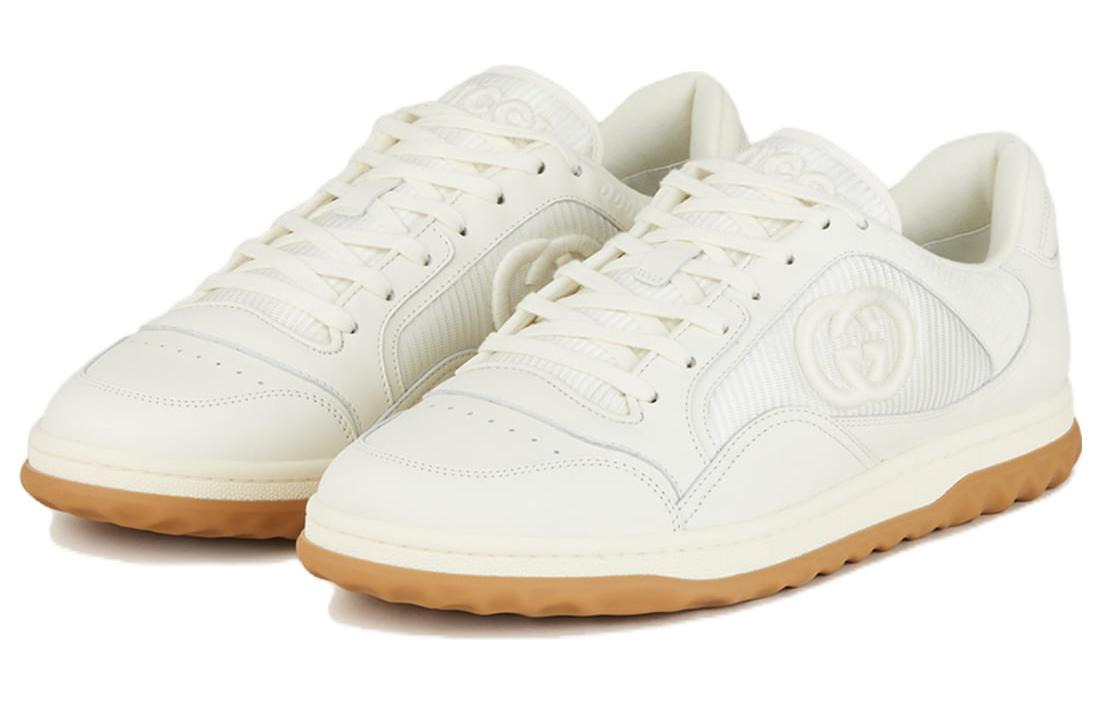 (WMNS) Gucci MAC80 Embroidered Sneakers 'White Gum' 747954-AAB8C-9110 - 2