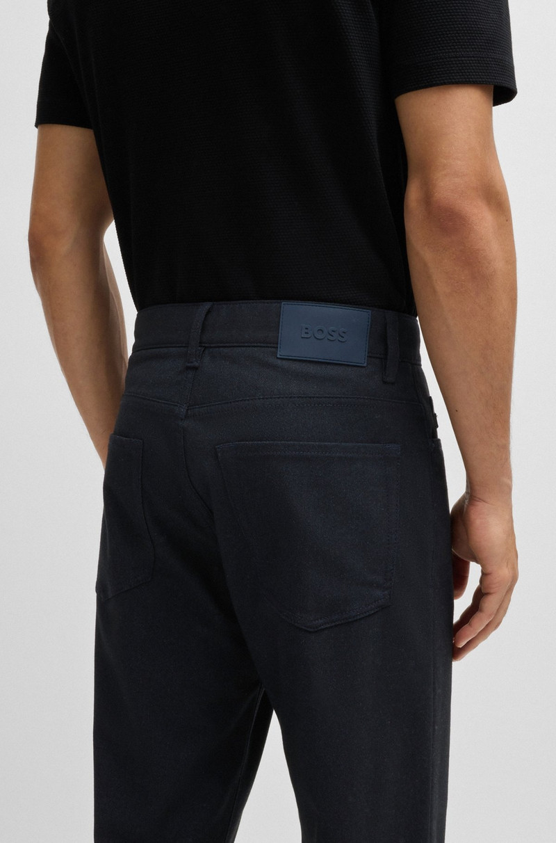 CASUAL REGULAR-FIT TROUSERS IN ANTI-WRINKLE TWILL 5