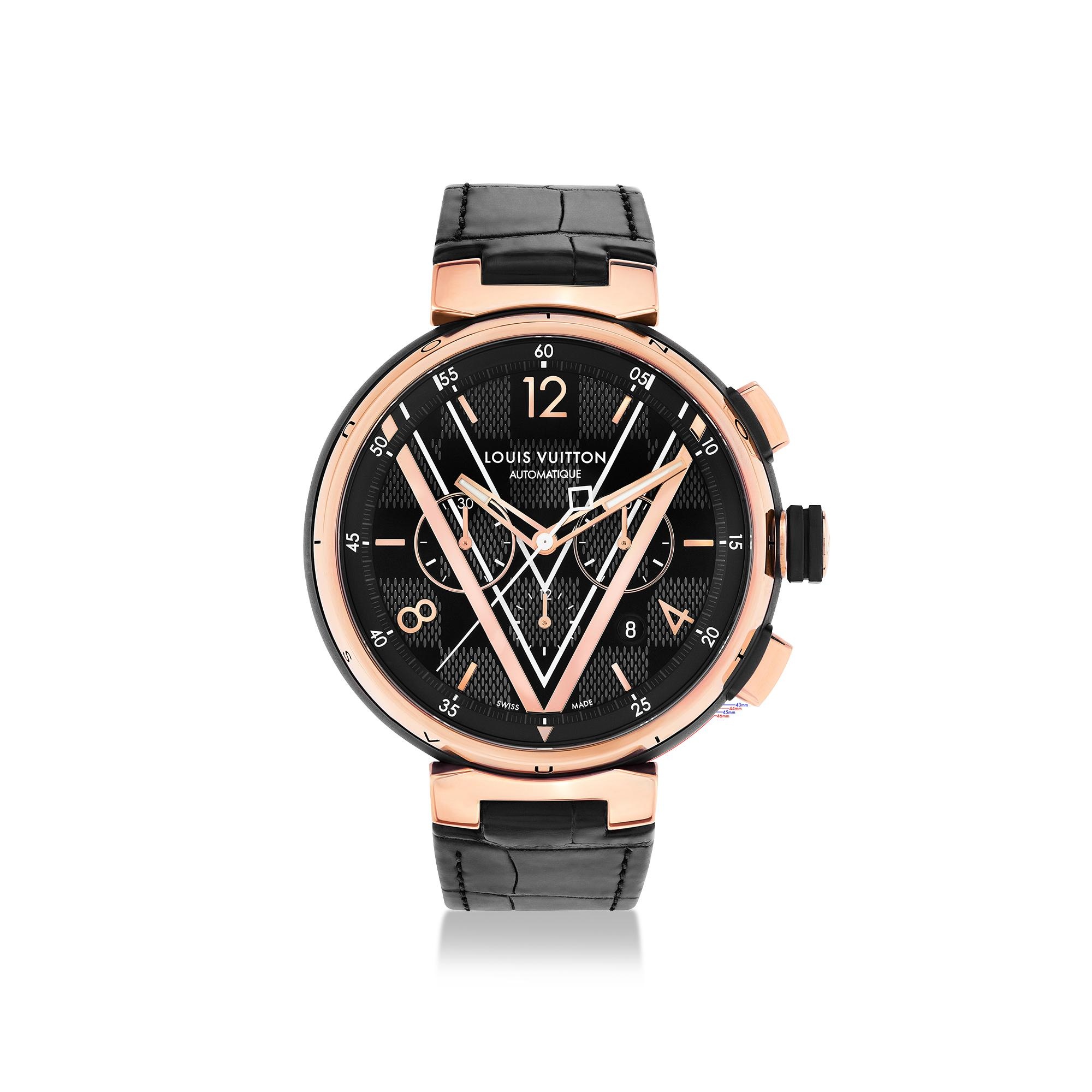 Tambour Damier Graphite Gold - 1