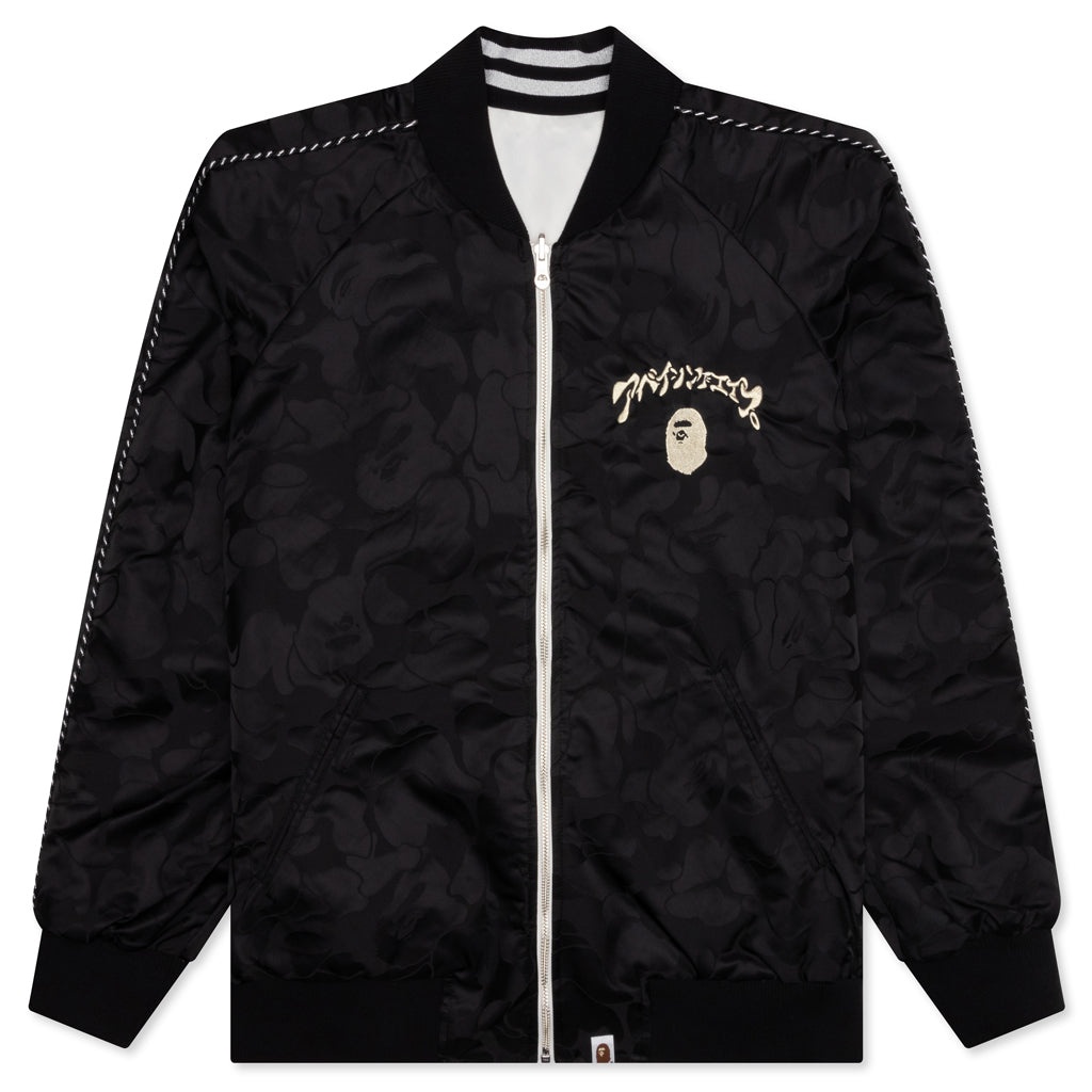 REVERSIBLE SOUVENIR JACKET - BLACK - 1