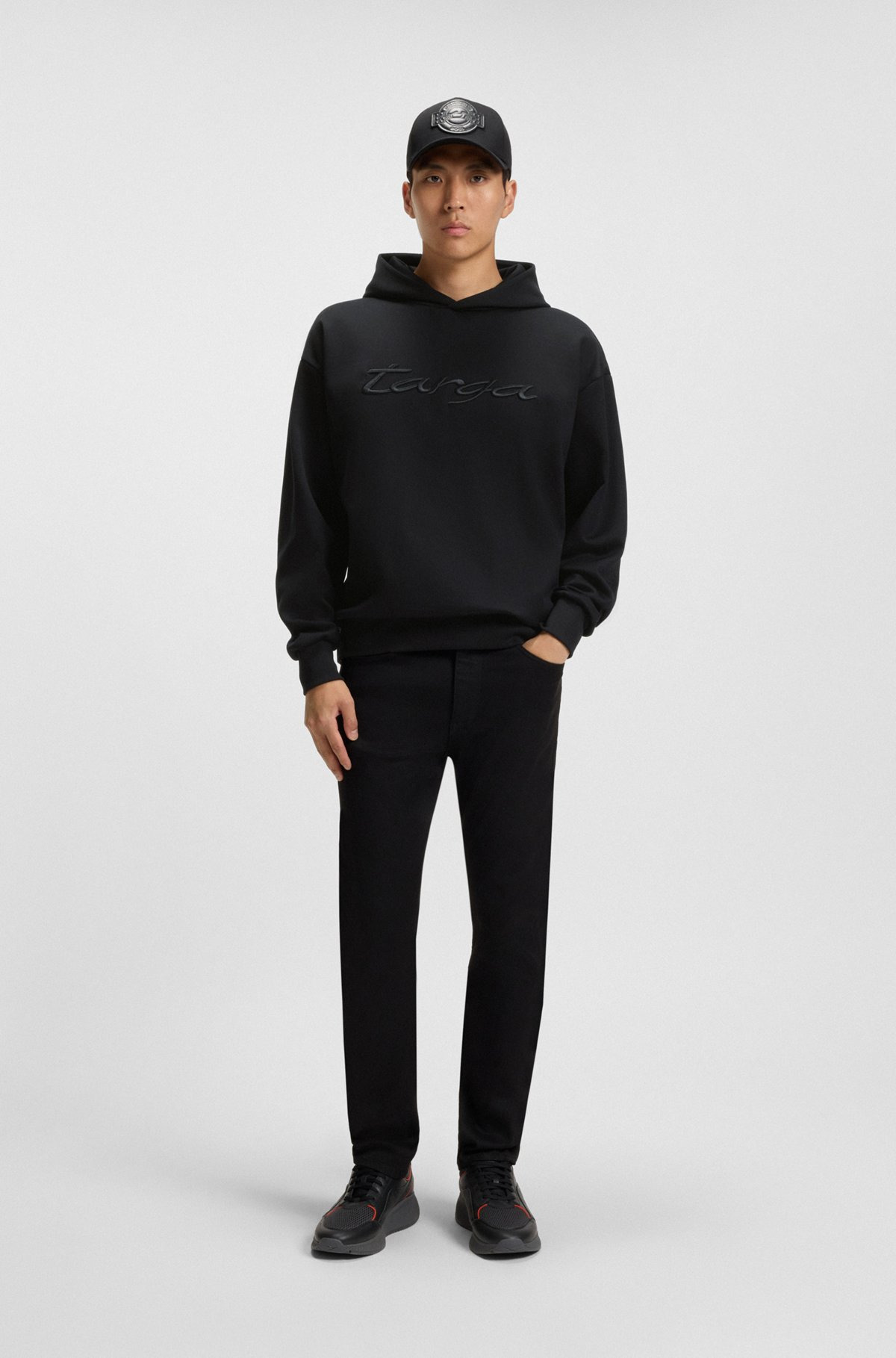 PORSCHE X BOSS HOODIE WITH TARGA LOGO - 4