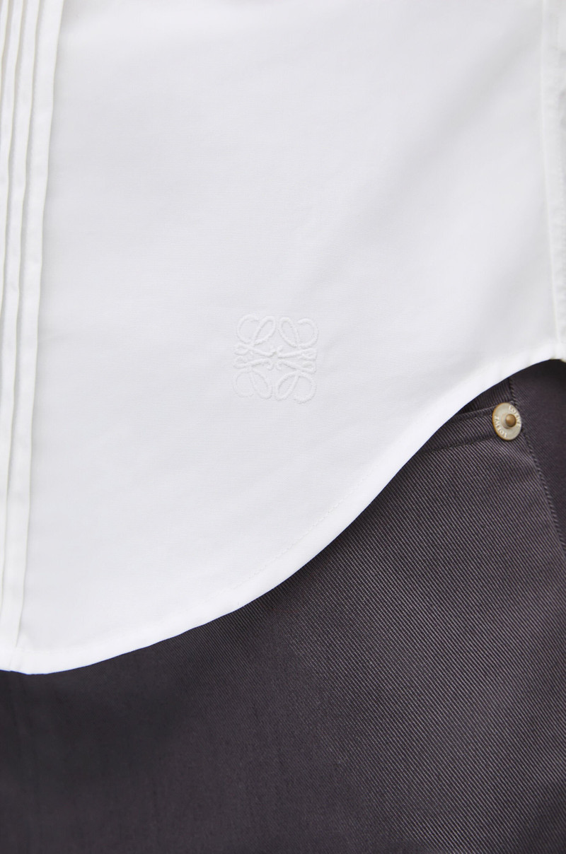 Pleated shirt in cotton 5