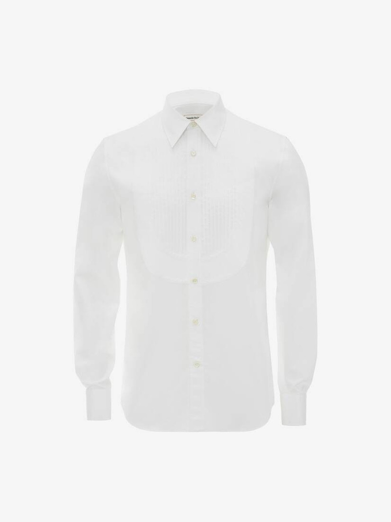 Tuxedo Shirt in White 5