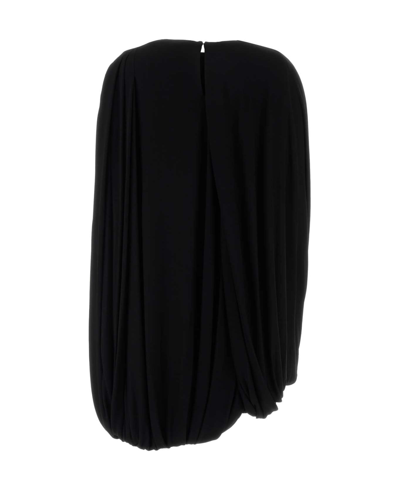 Black Jersey Dress - 2