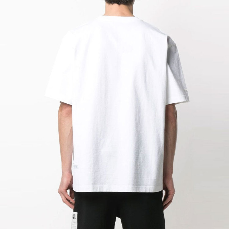 Heron Preston HERON PRESTON SS21 Nightshift T-Shirt 'White Orange' HMAA020R21JER0030120 outlook