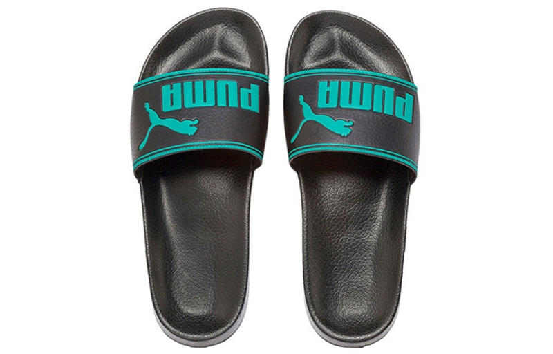 PUMA PUMA Leadcat Slide 'Black Blue' 360263-25 outlook