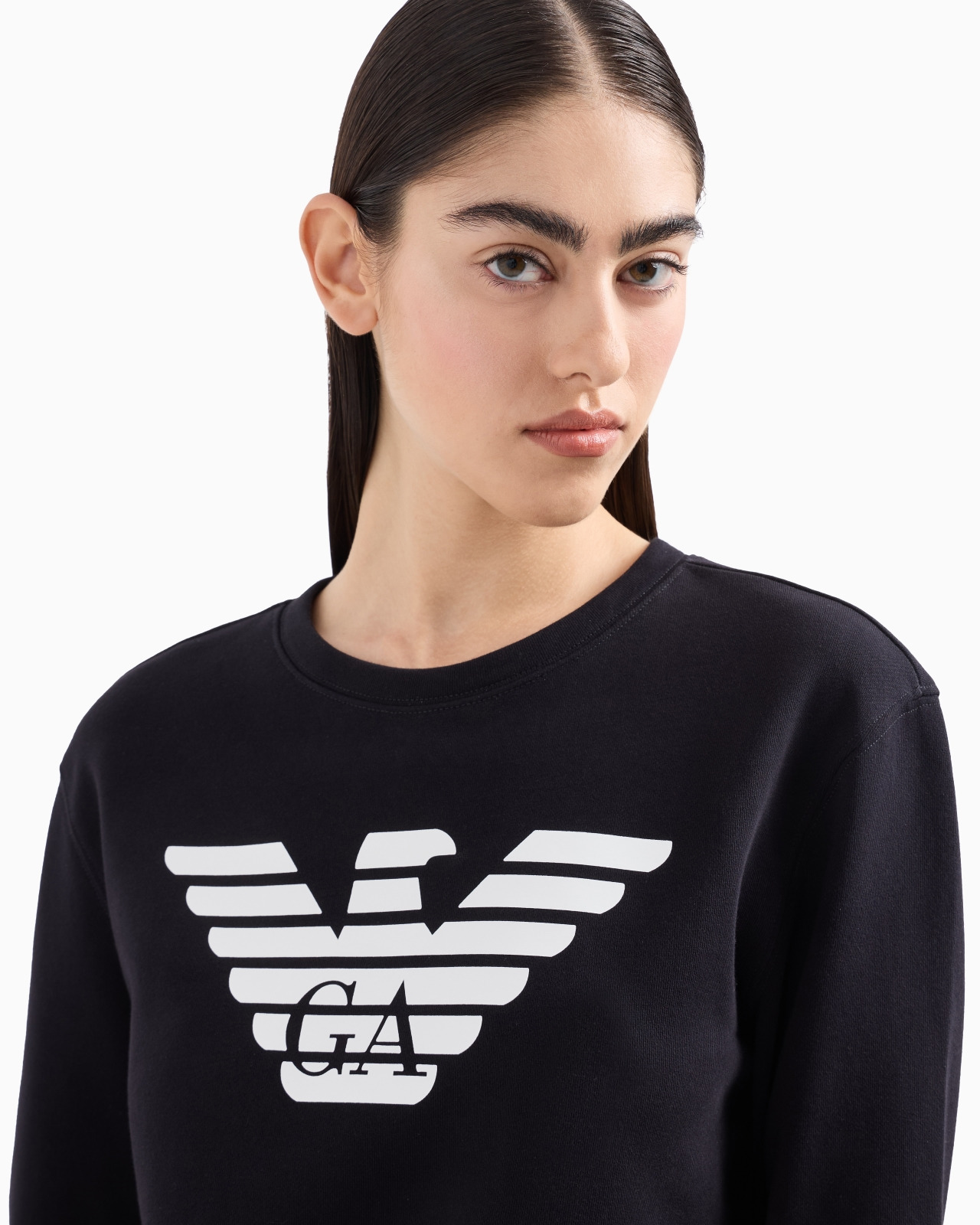 ASV organic jersey sweatshirt with logo - 5