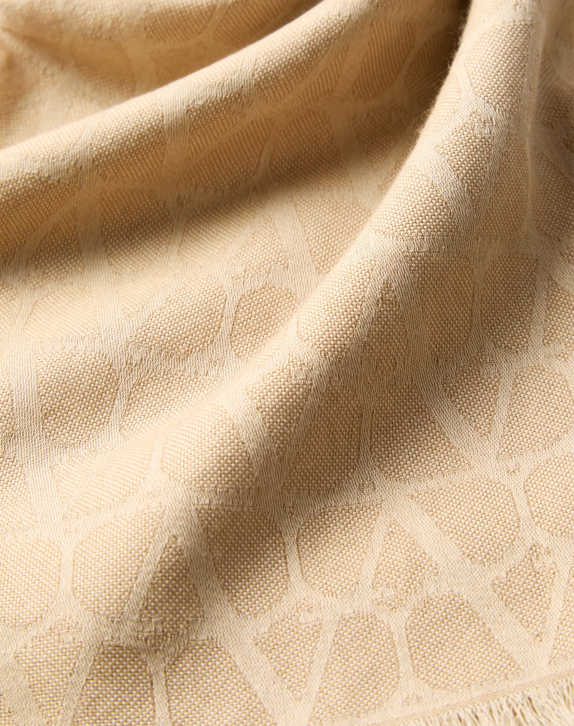 TOILE ICONOGRAPHE COTTON AND CASHMERE STOLE - 2