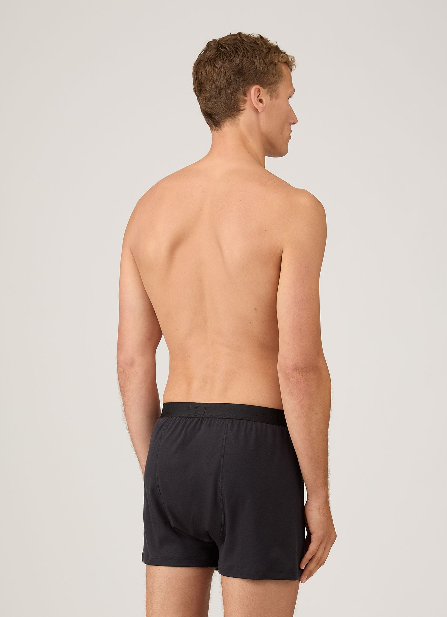 Sea Island Cotton One‑Button Boxer Short - 3