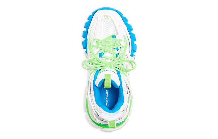 (WMNS) Balenciaga Track Sneaker 'White Green' 542436W3AC49034 - 3
