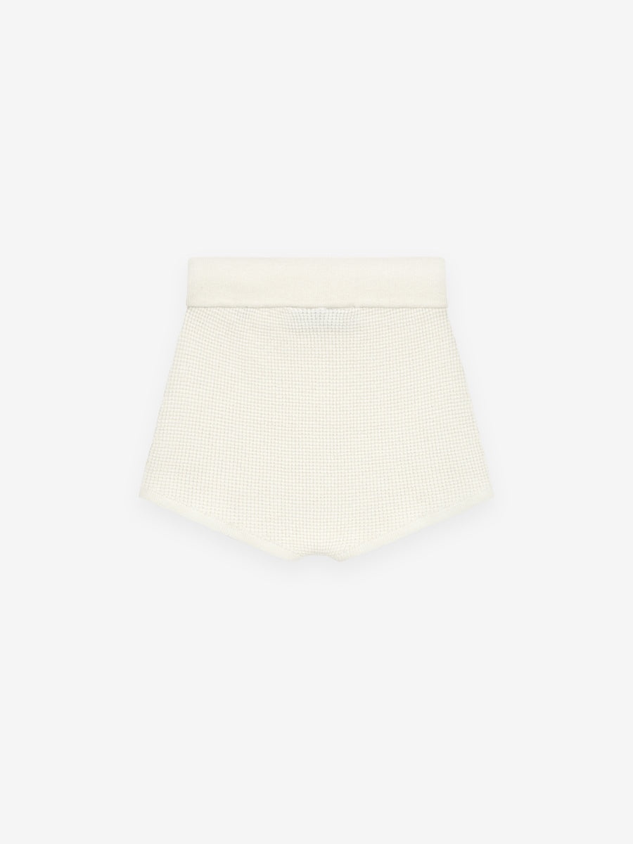 Womens Waffle Boy Short - 2