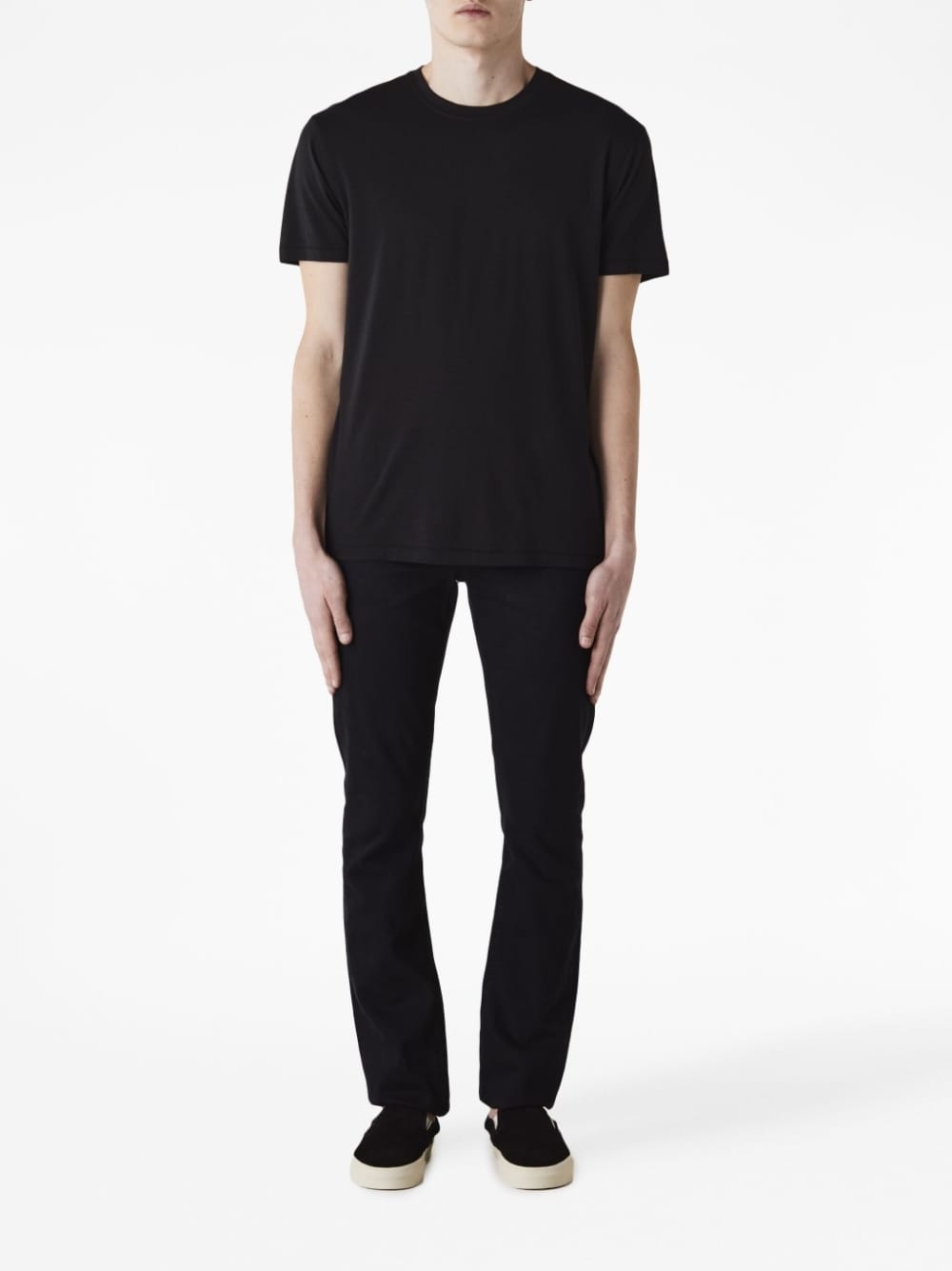 crew-neck short-sleeve T-shirt - 2