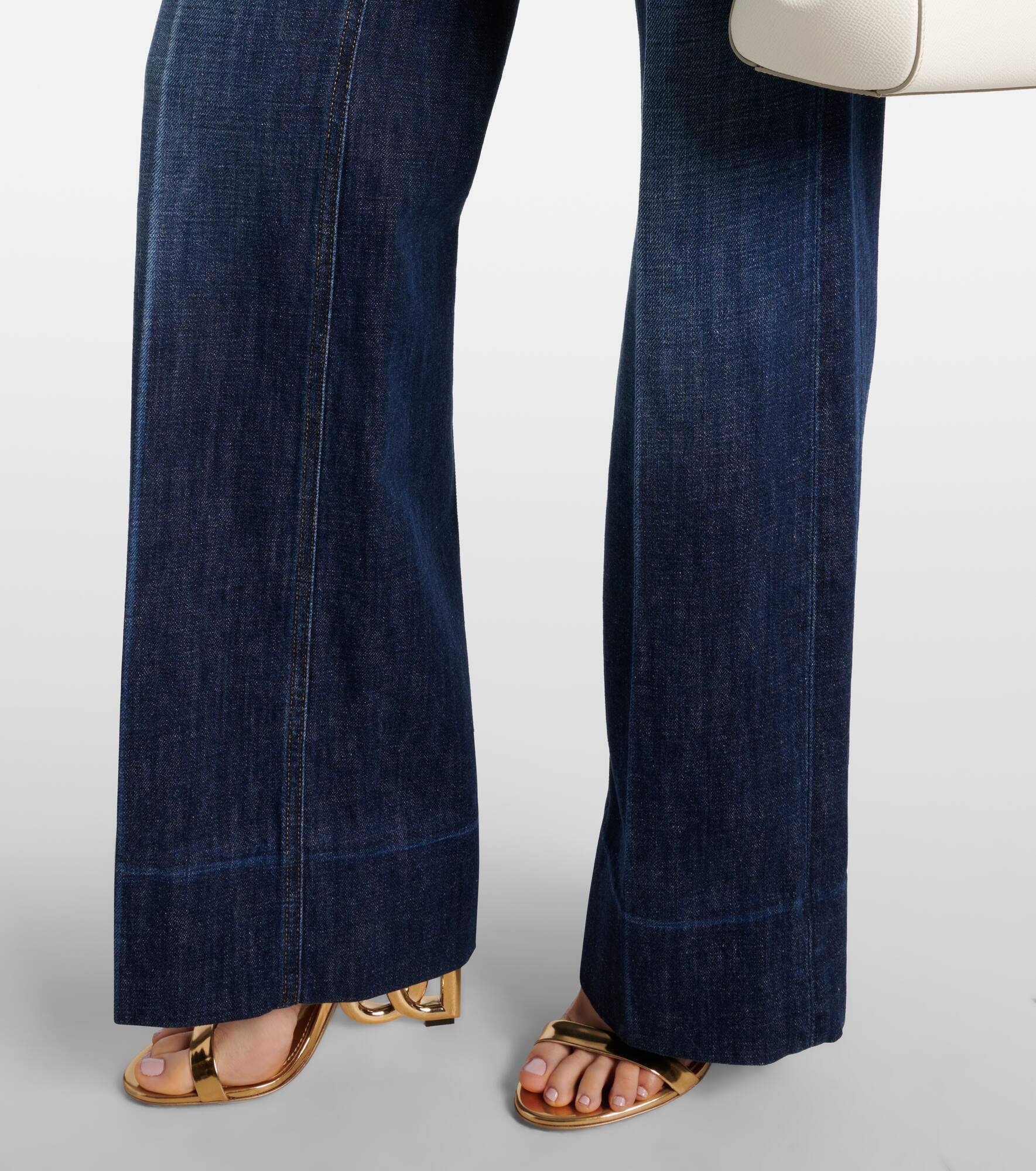 High-rise wide-leg jeans - 5