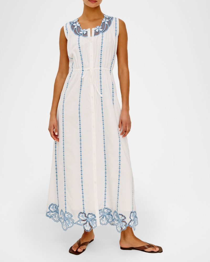 Rails Lorina Cotton Sleeveless Maxi Dress outlook