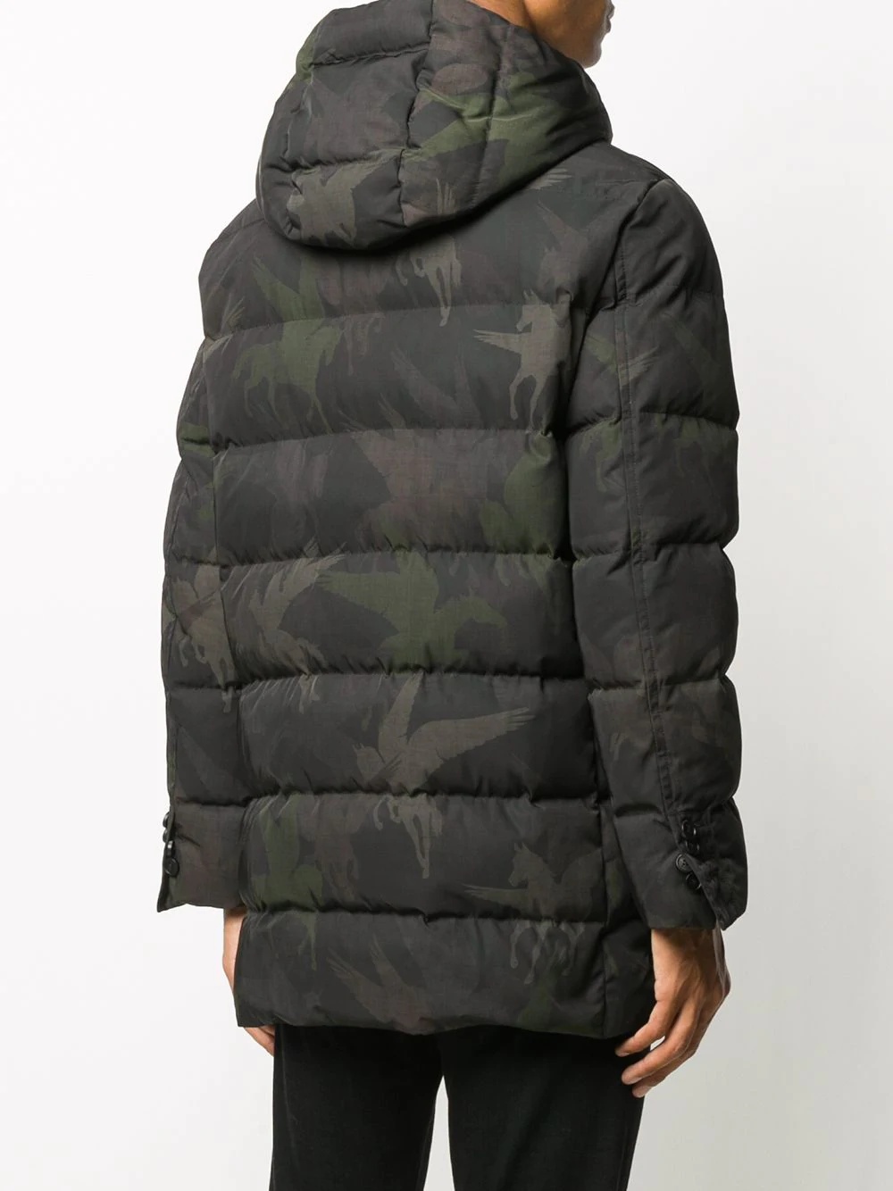 camouflage puffer jacket - 4