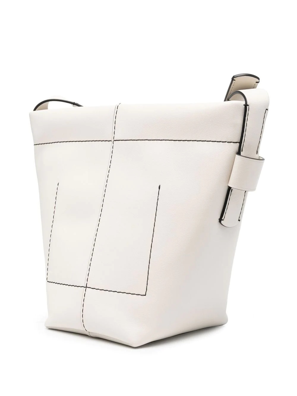 zipper crossbody bucket bag - 3