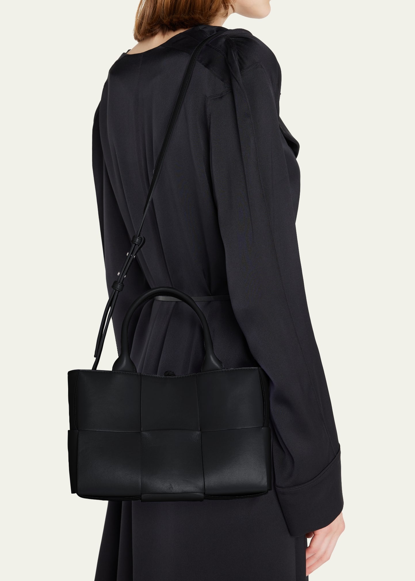 Arco Mini Intrecciato Napa Top-Handle Bag - 2