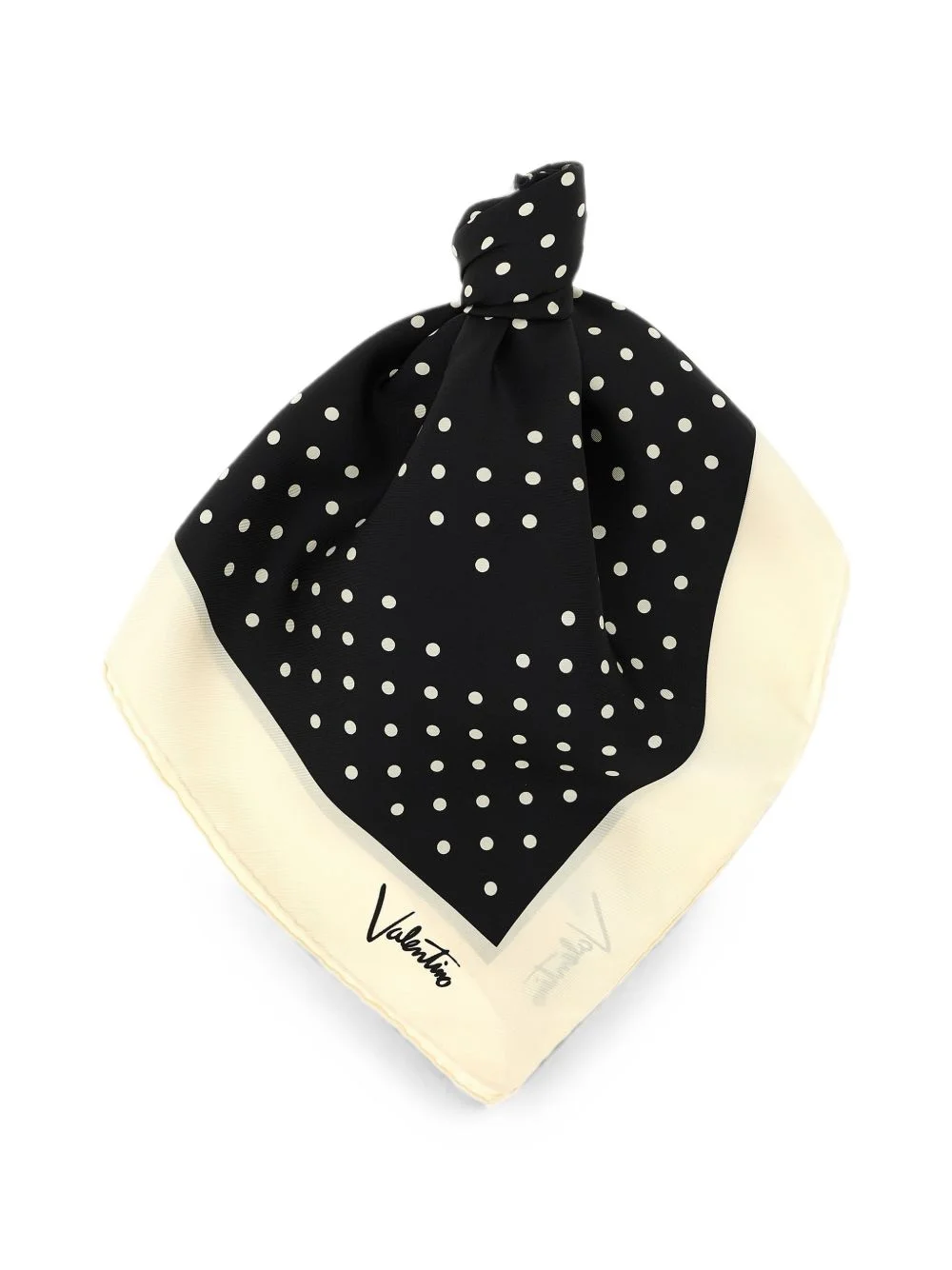 Plusdepois silk scarf - 1