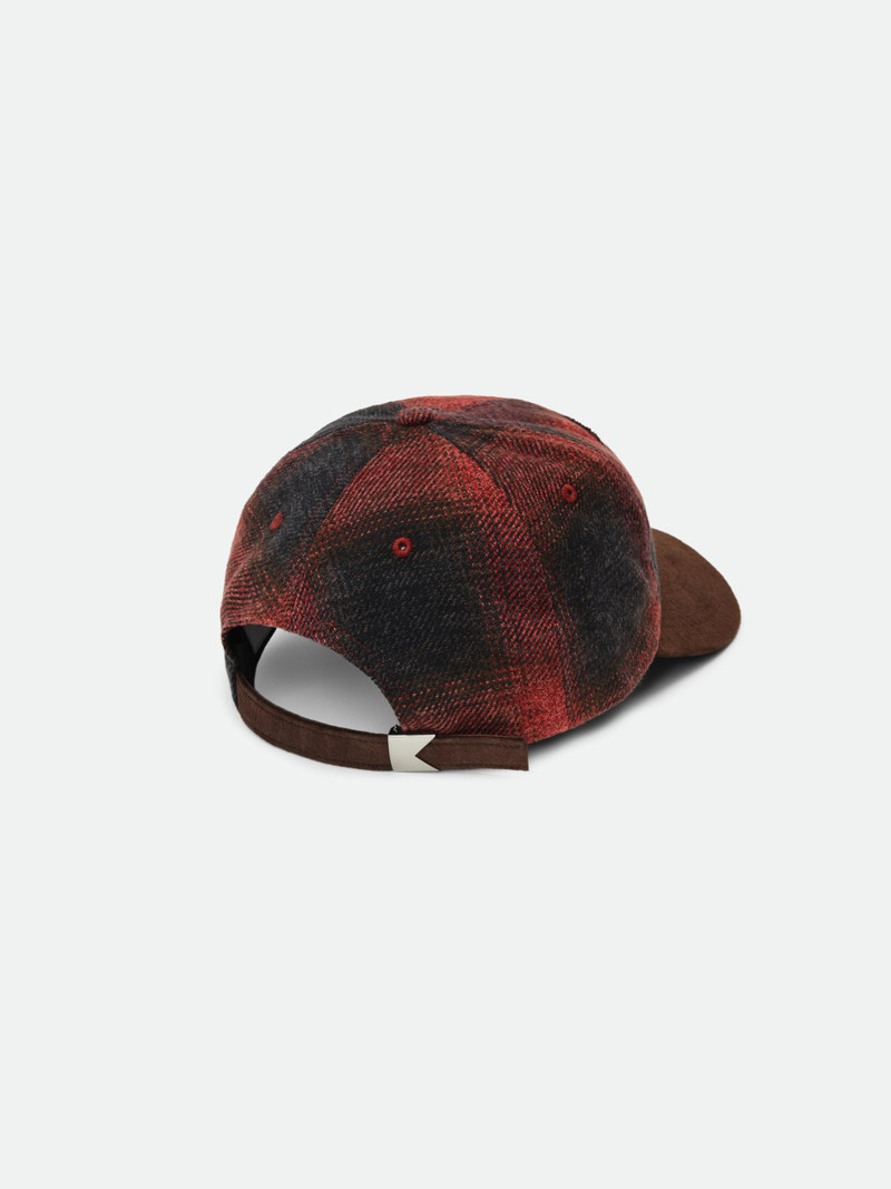 FLANNEL R PATCH 6-PANEL HAT 3