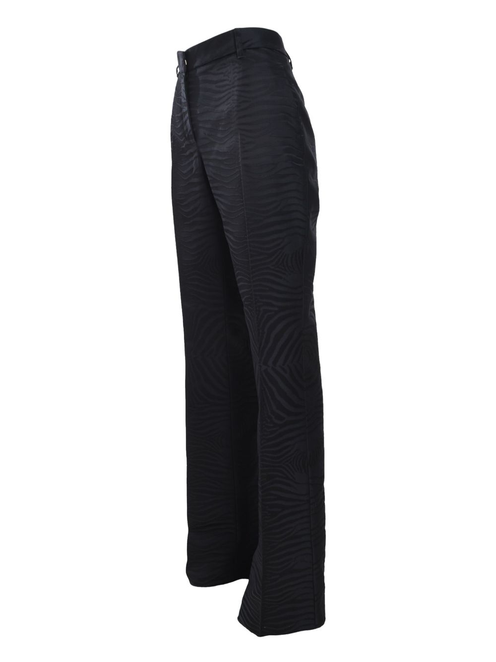 zebra-pattern trousers - 3