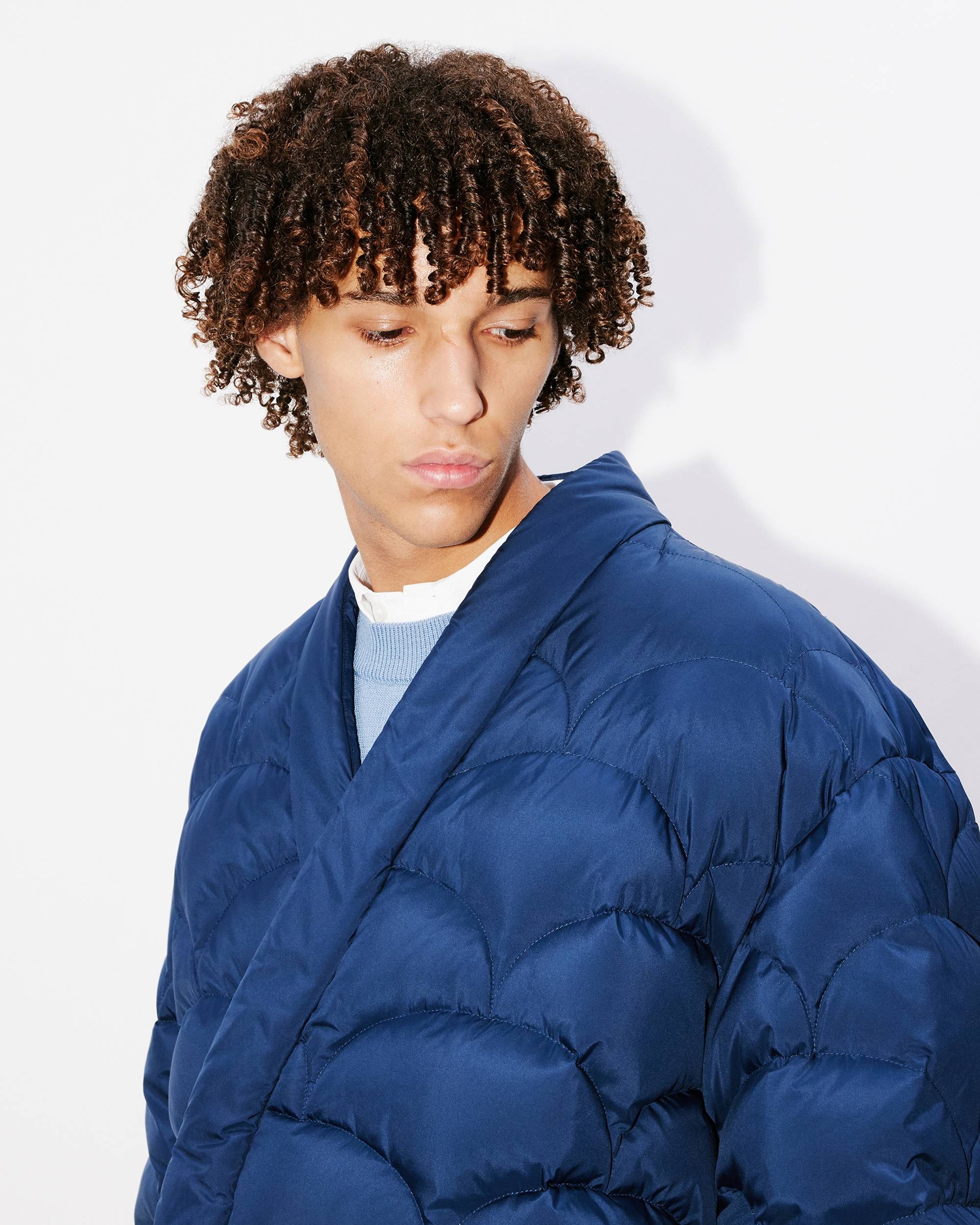 'KENZO Seigaiha' kimono padded coat - 6