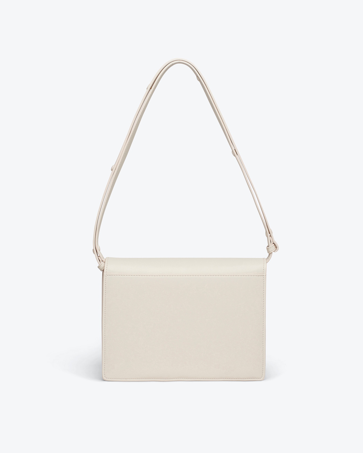THE CONCERTINA LARGE - Alt-nappa shoulder bag - Off-white - 3