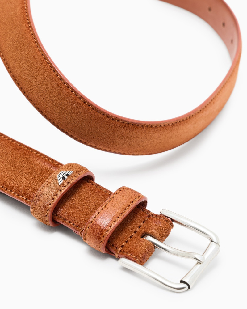 EMPORIO ARMANI SUEDE BELT outlook