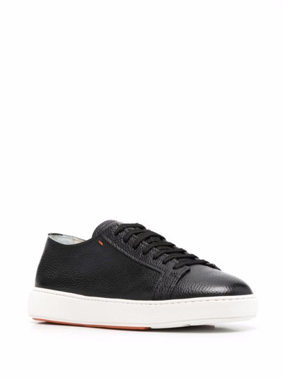 Santoni lace-up low-top sneakers outlook
